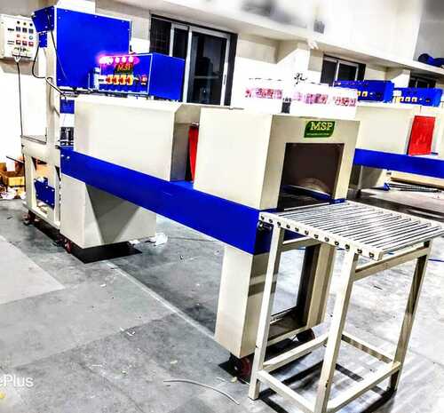 Ss Or Ms Standard Powder Coating Shrink Tunnel And Web Sealer