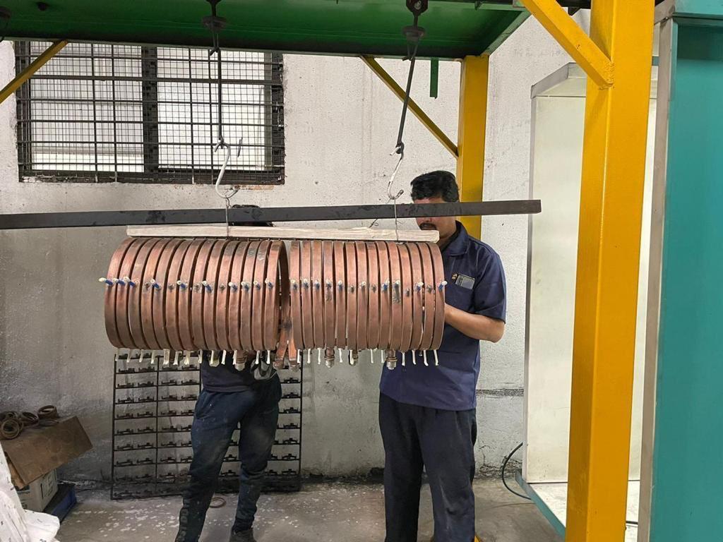 Turnaround Professional Induction Heating Coil Repair Services With Copper