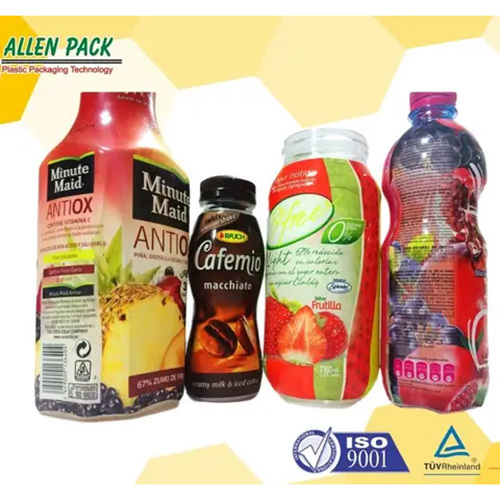 दूध के लिए पीवीसी अपीयरेंस श्रिंक प्रिंटिंग स्लीव