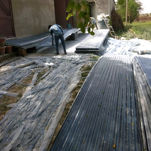 Industrial Plain Frp Sheet Application: Roofing