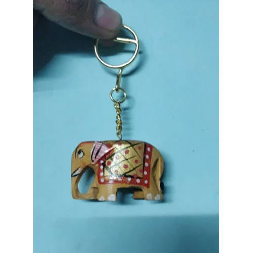 भूरी लकड़ी का हाथी किचेन