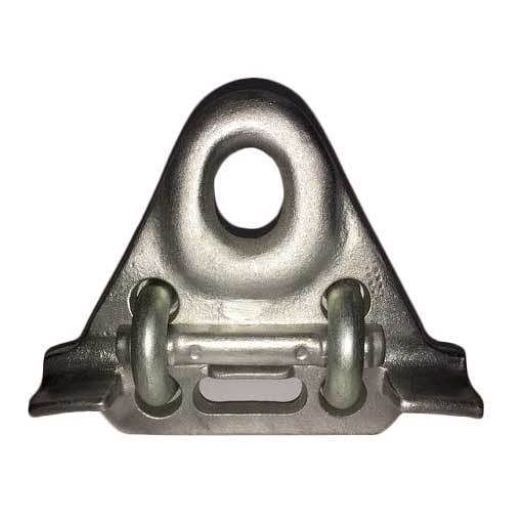 Suspension Clamps - Aluminum Alloy, 16-120 Sqmm, Silver And Black | Robust Design, Fine Finish, Heat Resistance, Easy Installation For Lt Ariel Bunched Cable