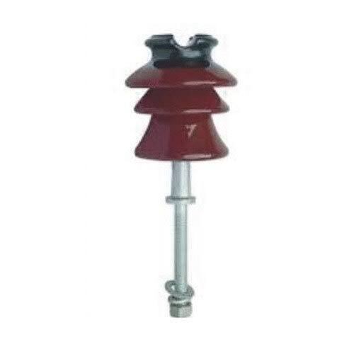 Disc Insulator - Porcelain, 66 Kv, Brown, Polished Finish | Application In Industrial Electrical Use, Warranty: 1 Year, Weight: 50-1000 Grams