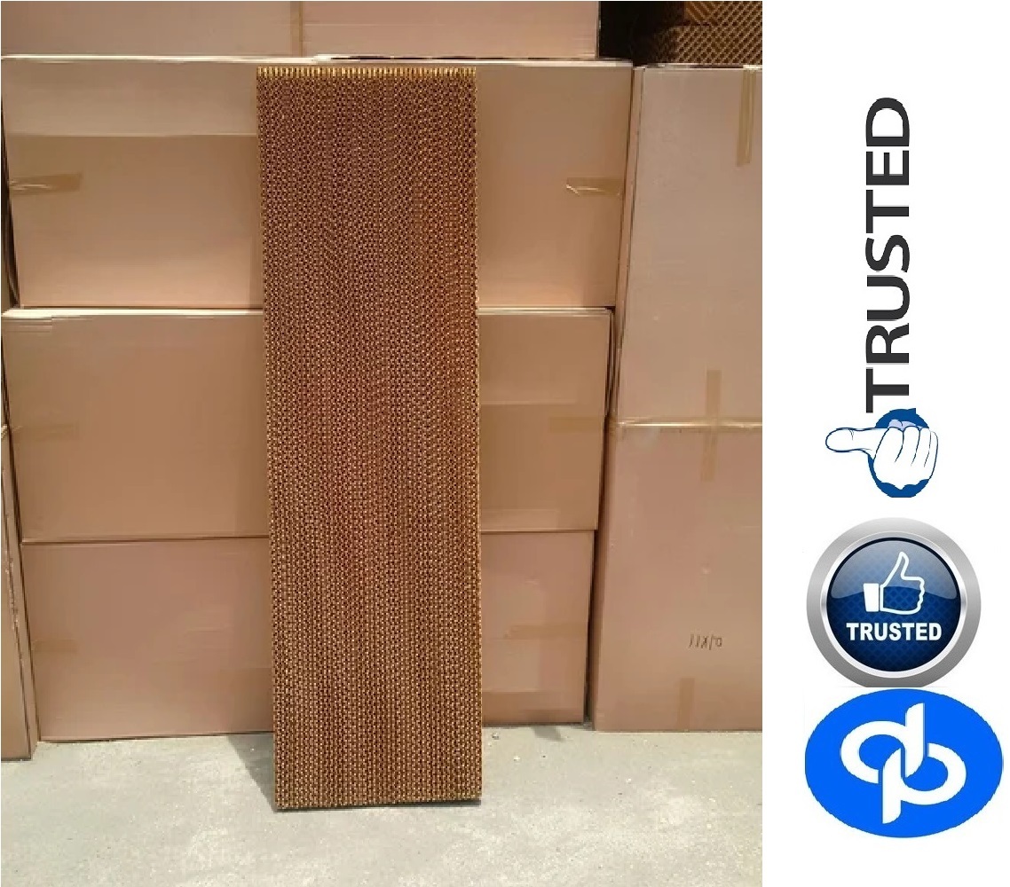 Brown Evaporative Cellulose Cooling Pad Manufacturers From Chennai - Dp Engineers