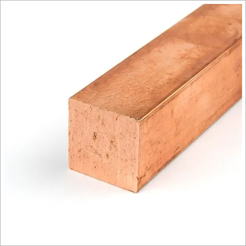 Red Copper Square Rod