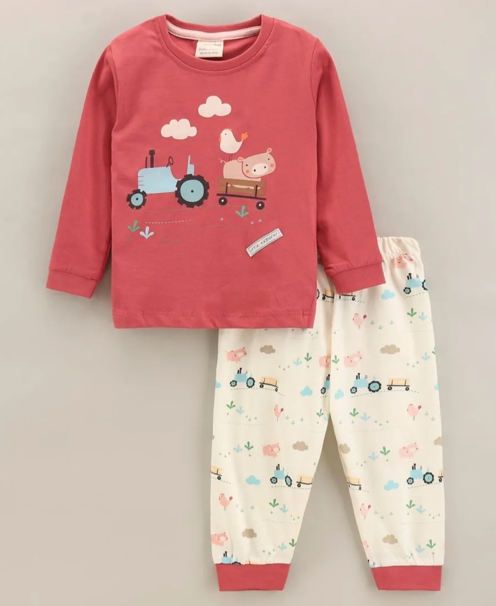 Kids Garments - Cotton Blend, Size 6-12 Months, Grey | Comfortable Fit, Durable, Soft Fabric, Stylish Design, Ideal For Daily Wear