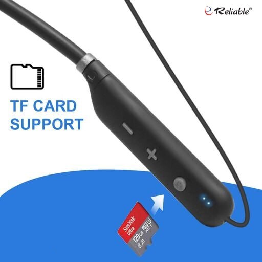 Neck Band - Lightweight Design At 20g , Bluetooth V4.1 With 210mah Battery For 25hr Talk/music Time, Comfortable Fit, Multipoint Connectivity