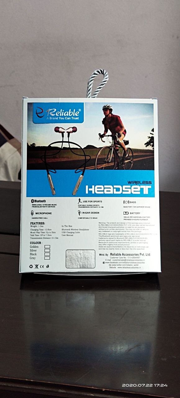 Neck Band - Ergonomic Wireless Bluetooth Earbuds, 10 Hours Playback, Built-in Hd Mic, Sweat & Dust-proof, Bluetooth 5.0, Magnetic Earbuds