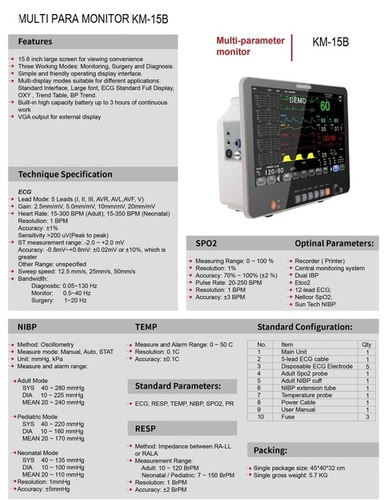 15 INCH BIG DISPLAY MONITOR - 15-Inch Screen Size, High Clarity Resolution | Ideal for Office Use, Compact Design, Enhanced Viewing Experience