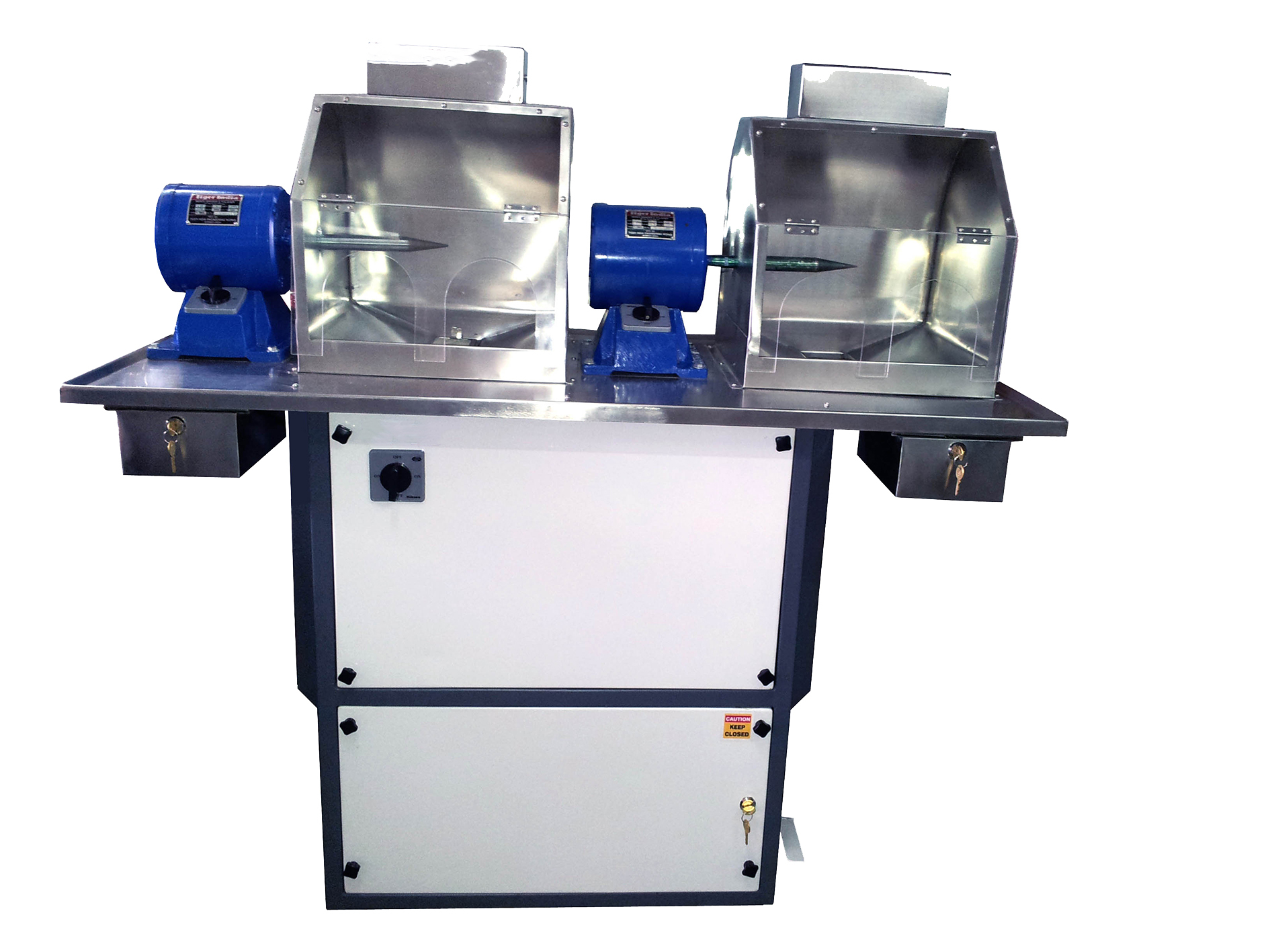Double Station Polisher Unit Dimension(l*w*h): 52"x27"x52" (L A W A H In Inches ) Inch (In)