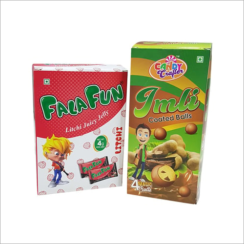 Glossy Lamination Printed Cardboard Chocolate Box