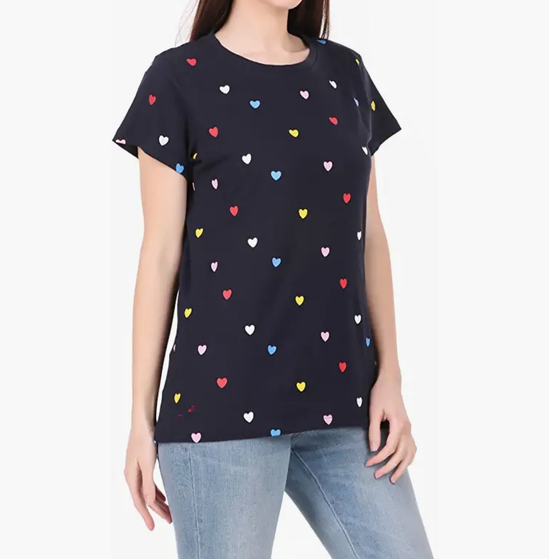 Multiple Ladies Round Neck Top