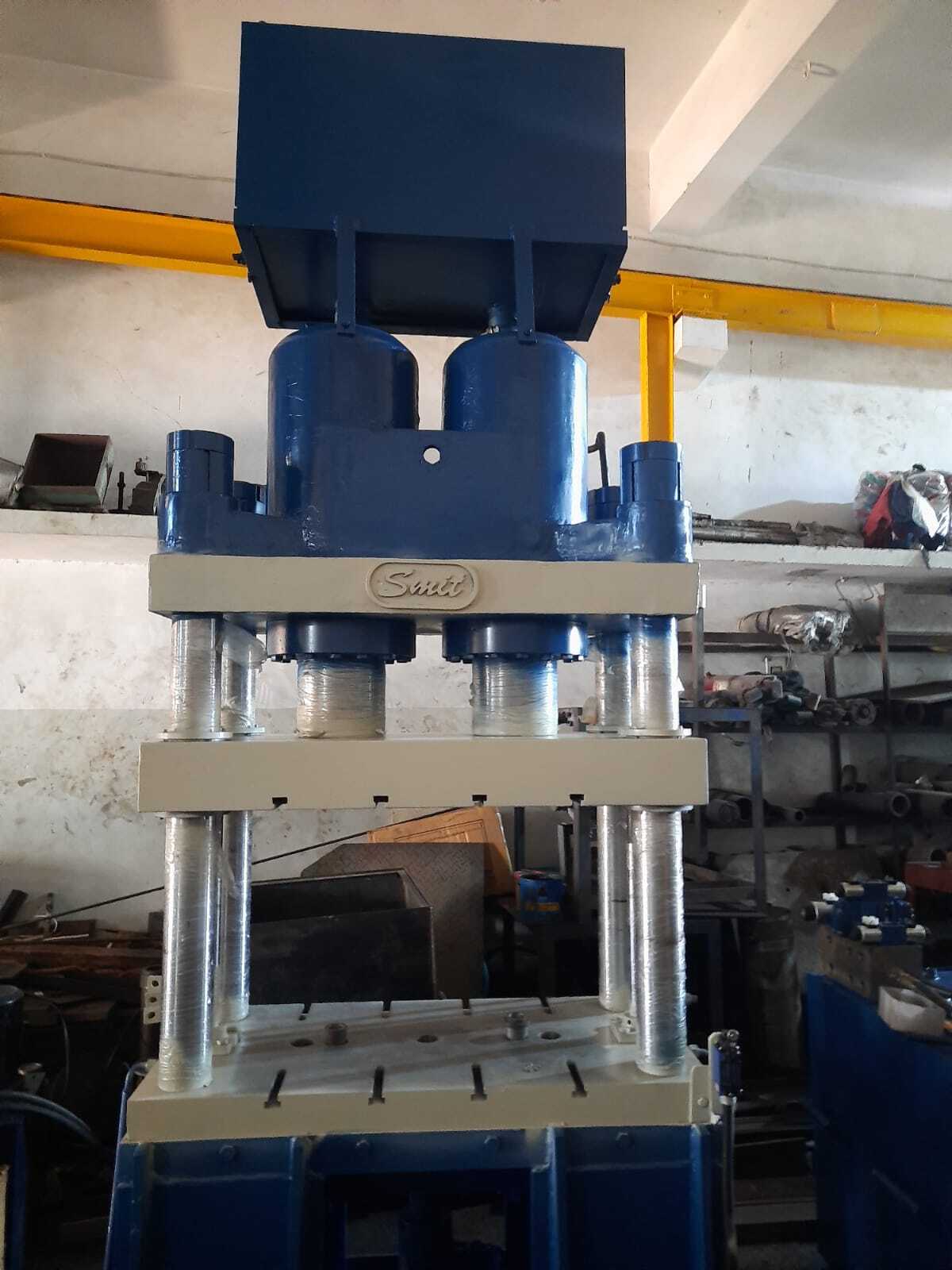 Hydraulic Tawa Press Machine - Steel Body, Industrial Usage, 1-year Warranty | High-pressure Compacting & Forging Solution For Diverse Applications