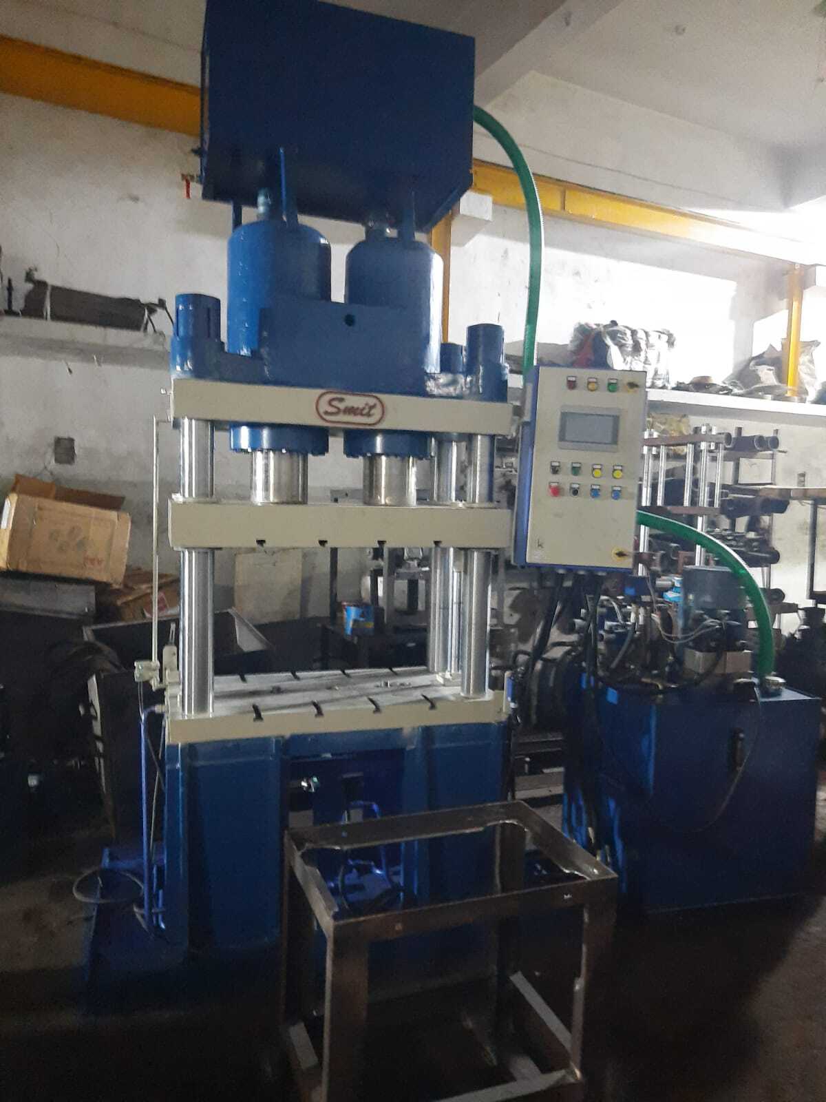 Hydraulic Tawa Press Machine - Steel Body, Industrial Usage, 1-year Warranty | High-pressure Compacting & Forging Solution For Diverse Applications