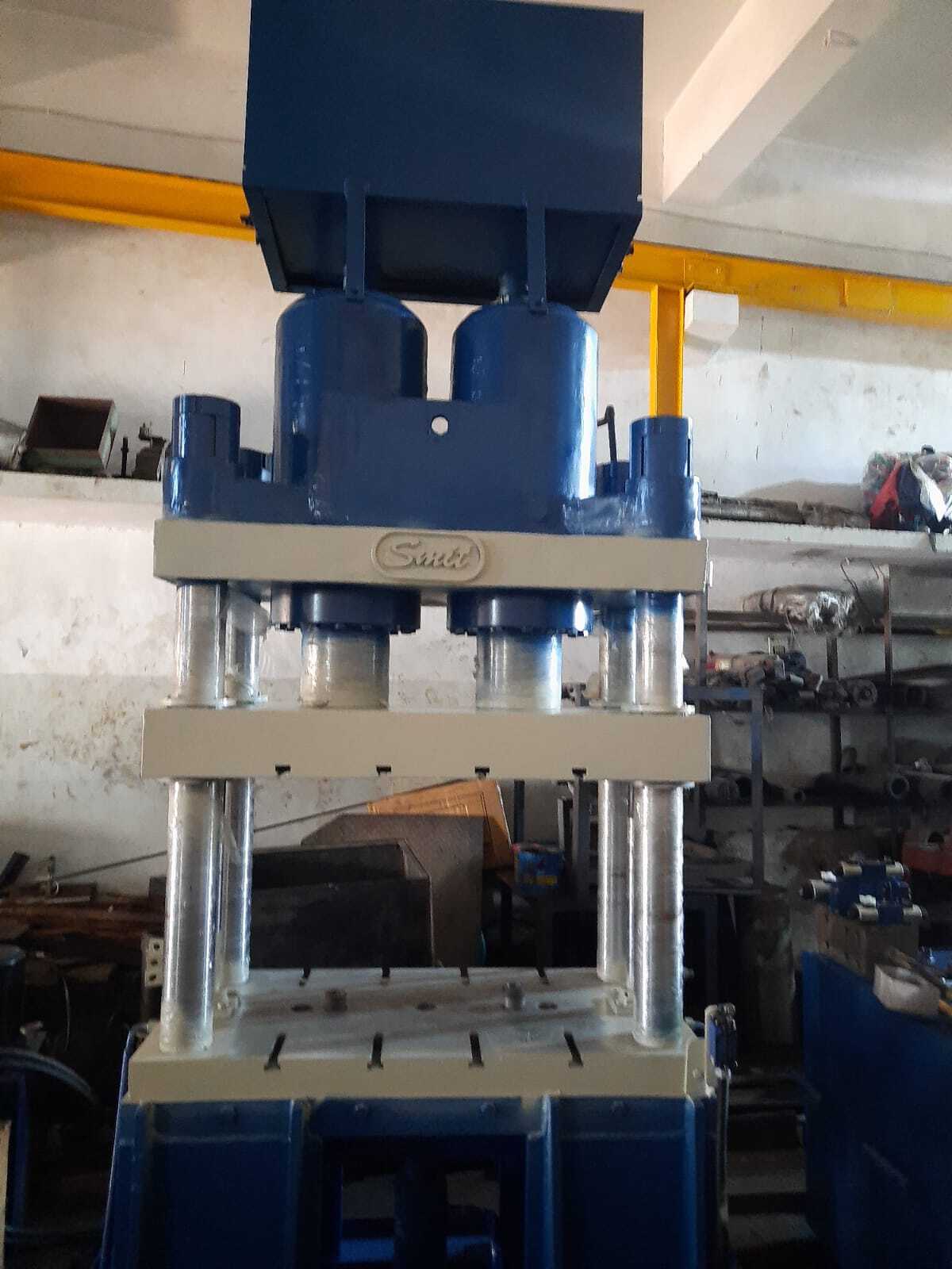 Hydraulic Tawa Press Machine - Steel Body, Industrial Usage, 1-year Warranty | High-pressure Compacting & Forging Solution For Diverse Applications