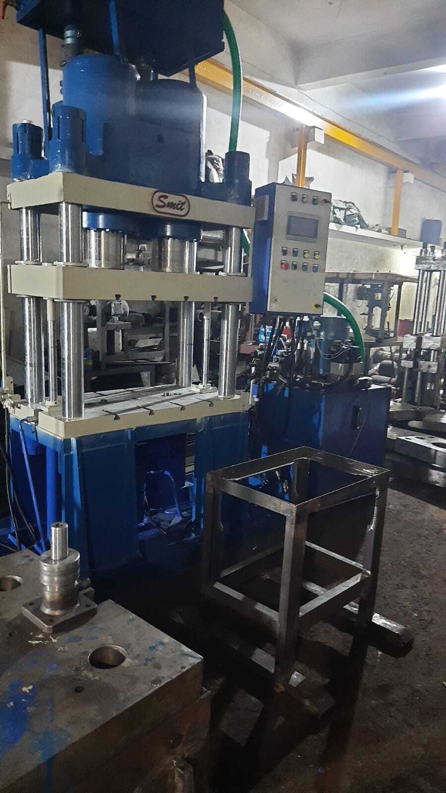 Hydraulic Tawa Press Machine - Steel Body, Industrial Usage, 1-year Warranty | High-pressure Compacting & Forging Solution For Diverse Applications