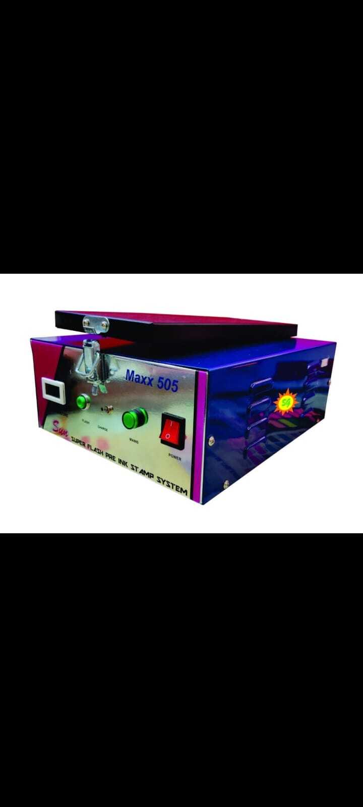 High Efficiency Maxx 505 Ink Stamp Making Machine