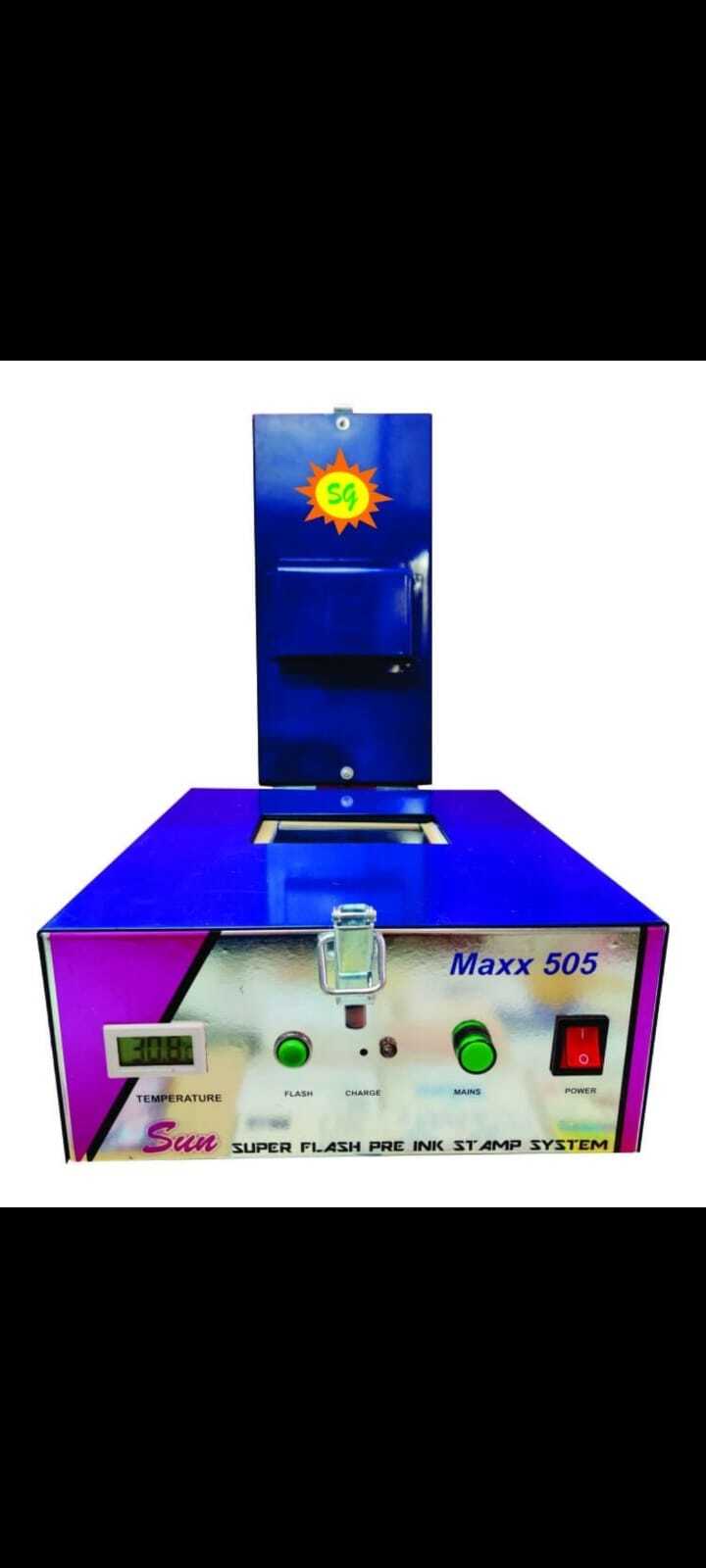 High Efficiency Maxx 505 Ink Stamp Making Machine
