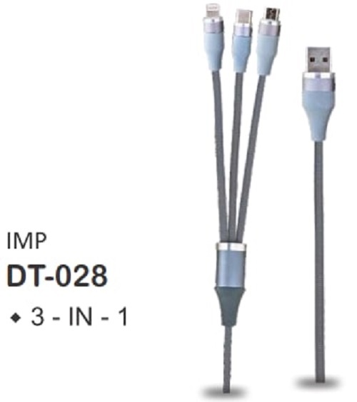 3 In 1 Data Cable