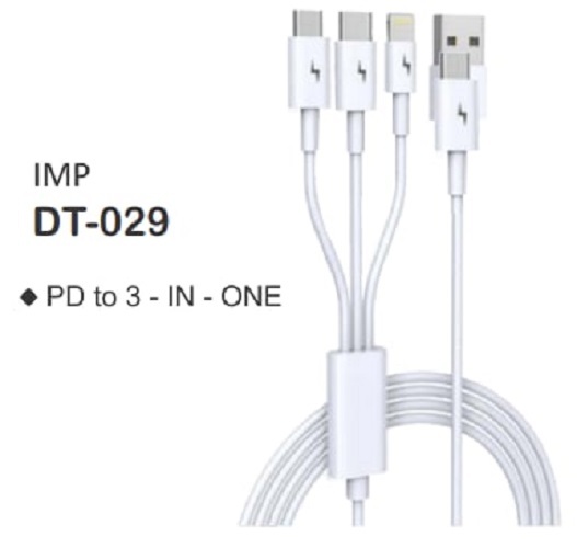 3 In 1 Data Cable