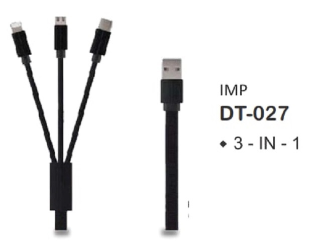 3 In 1 Data Cable