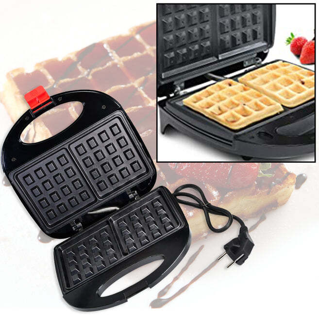 Black Color Waffle Maker