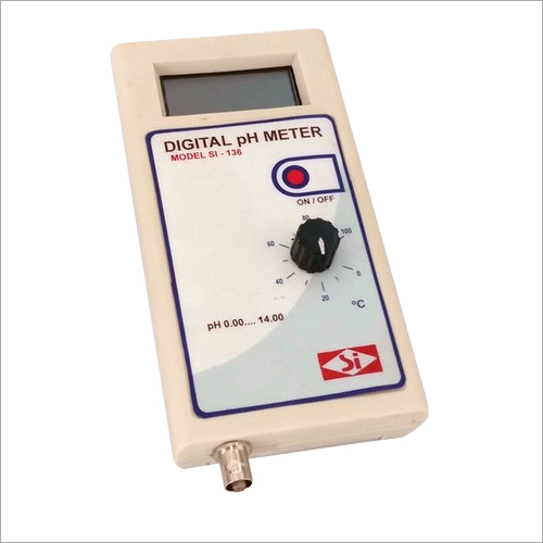 Black Portable Ph Meter