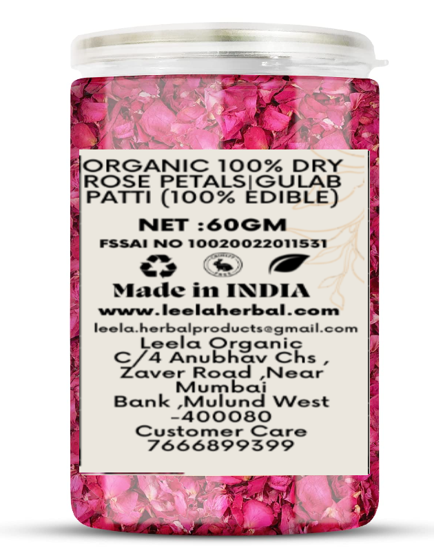 Dry Rose Prattles - Herbal Tea Blend | Strengthens Immunity, Soothes Sore Throat, Alleviates Pms Discomfort, Reduces Stress And Promotes Relaxation