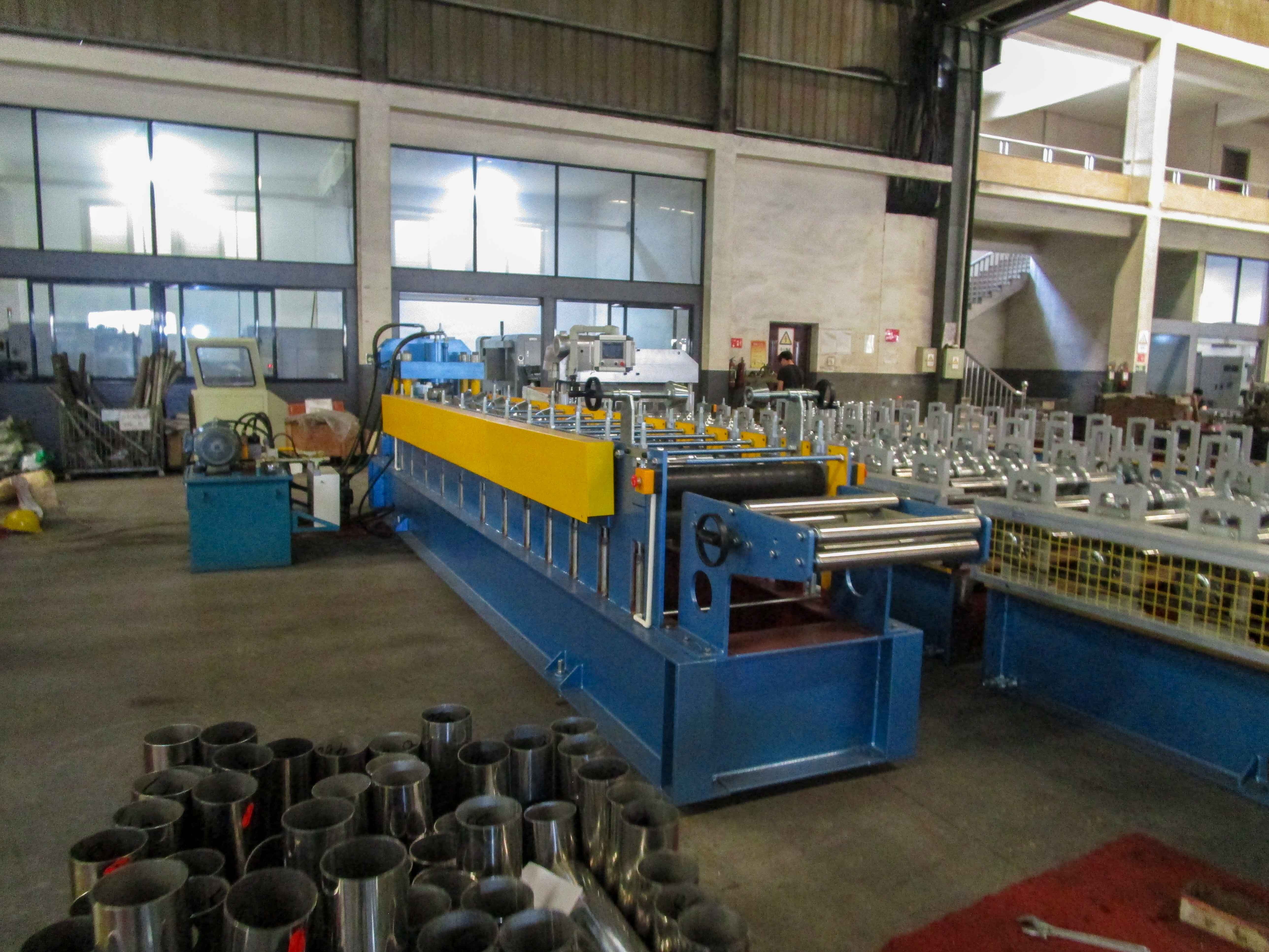 Automatic Metal Roof Ridge Cap Roll Forming Machine