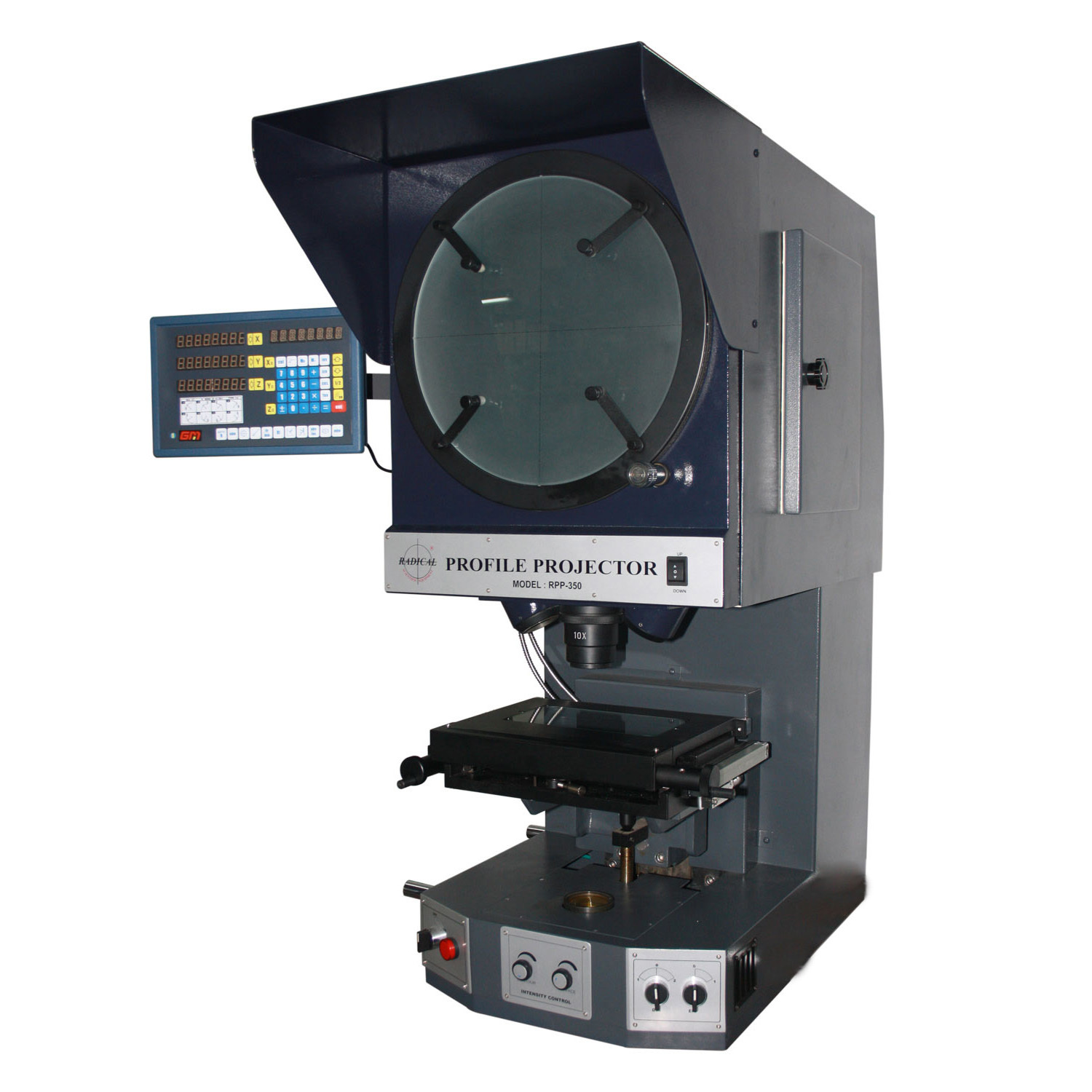 High Sharpness Profile Projector Brightness: Adjustable Iso