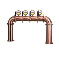 ब्रॉन्ज ब्रास 6 वे यू शेप बीयर टॉवर