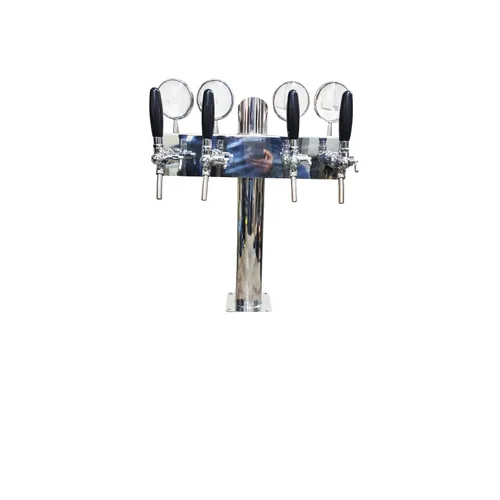 सिल्वर टी टॉवर बॉक्स टाइप क्रोम फ़िनिश