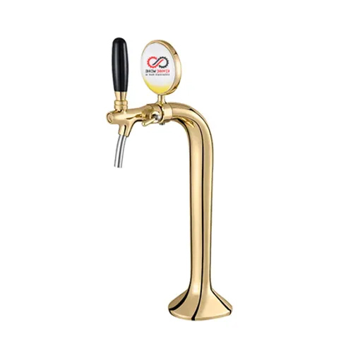 स्टेनलेस स्टील 1 वे गोल्डन कोबरा बीयर टॉवर