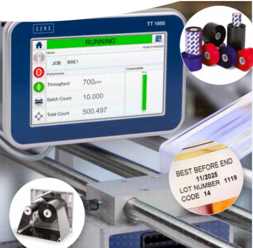 Automatic Thermal Transfer Overprinter