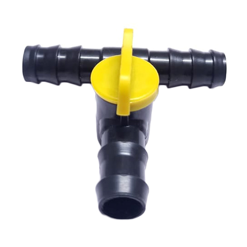 16 MM Tee Lateral Cock - Plastic, Solid Form | Industrial Usage, Suitable for Agriculture Applications