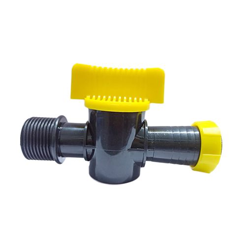 1 Inch x 32 MM Rain Pipe Cock - Plastic, Solid Form | Ideal for Agricultural Applications, Industrial Usage, Durable and Efficient Water Management Solution