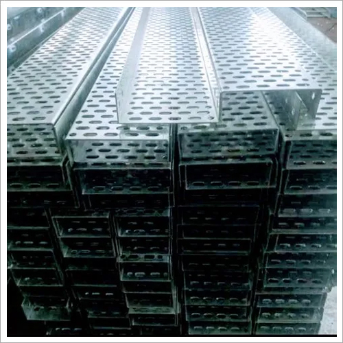 Gi Perforated Cable Tray - Color: White