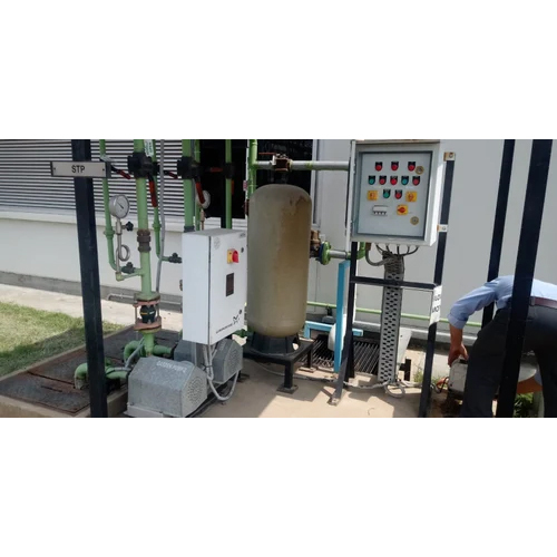 अर्ध स्वचालित 1000 केएलडी अपशिष्ट जल उपचार संयंत्र