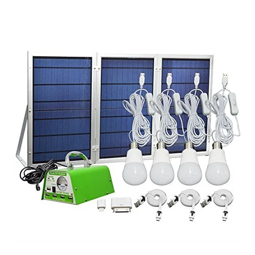 Stainless Steel Domestic Solar Home Light System