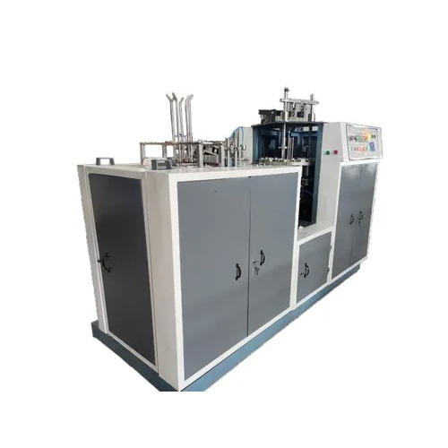 220 Volt Automatic Paper Cup Making Machine - Material: Metal