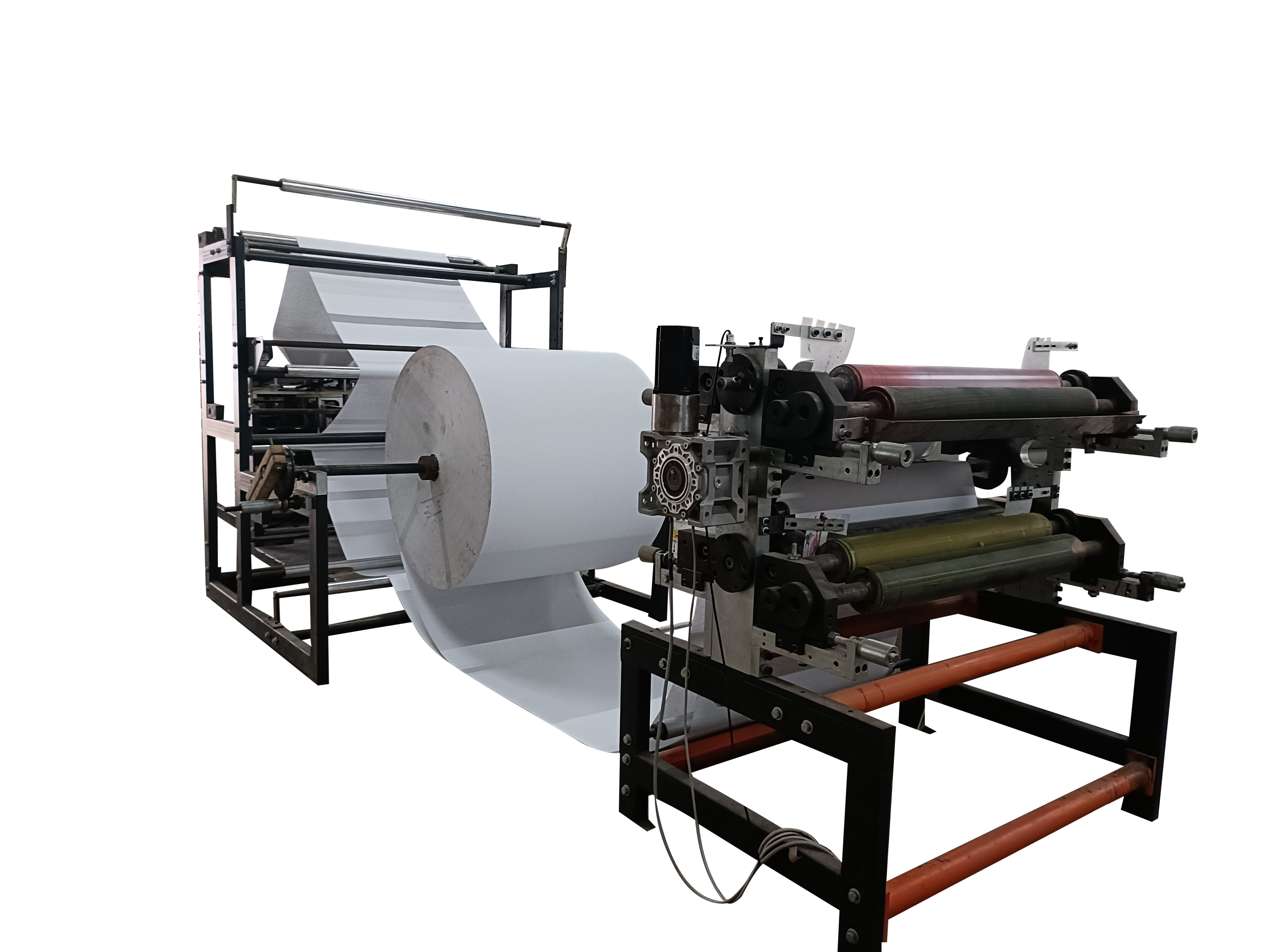 Fully Automatic Paper Bag Making Machine - Durable Steel Build, High Capacity Production Rate, Efficient Energy Consumption, User-friendly Control Panel