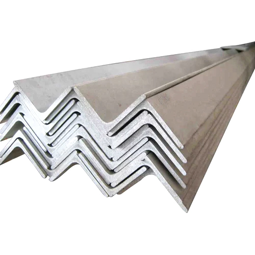 सिल्वर स्टेनलेस स्टील L आकार का कोण