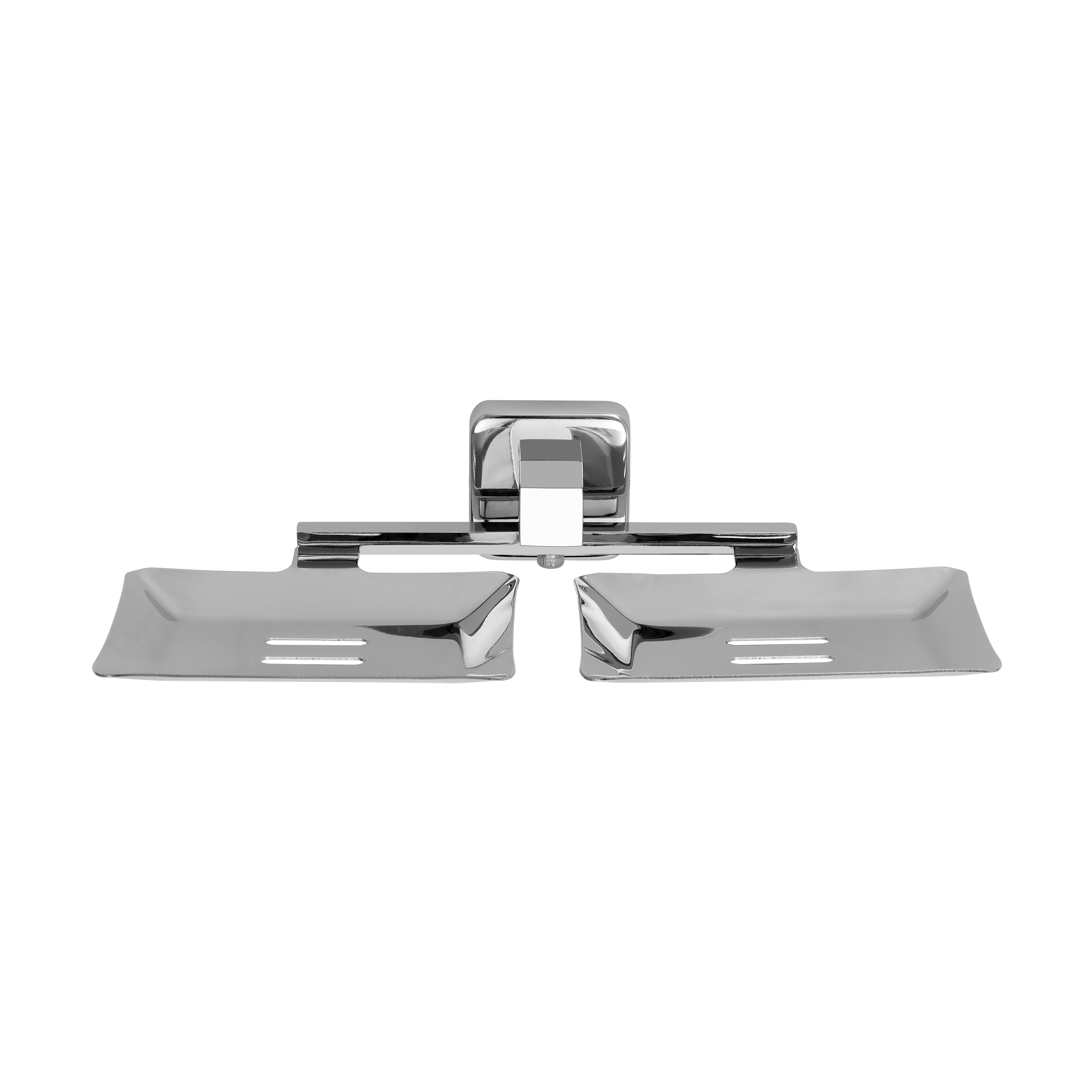 Nexa Double Soap Dish - Stainless Steel, 10 Inch Size, Glossy Finish | Durable And Elegant Design