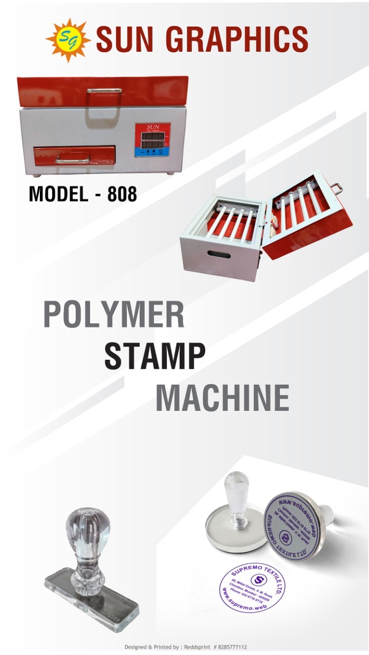High Efficiency Polymer Stamp Machine