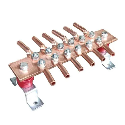 कॉपर स्ट्रिप्स के साथ बसबार चैंबर आवेदन: औद्योगिक