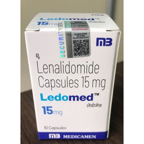 Lenalidomide 15mg Caps Dry & Cool Place