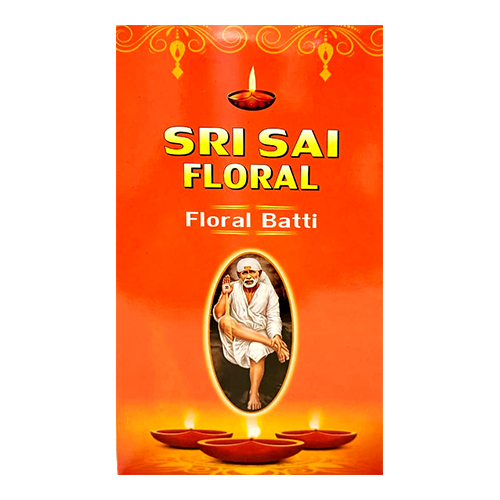Sai Floral Agarbati - Indian Incense Sticks | Aromatic Fragrance For Religious Ceremonies And Spiritual Practices