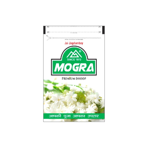 MOGRA DHOOP ZIPPER - Indian Incense Sticks, Aromatic & Religious Use for Atmosphere Enhancement - Traditional Indian Spiritual Experience