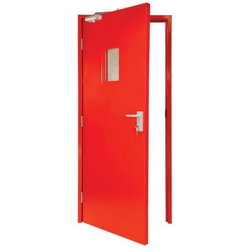 Single Sheet Steel Fire Rated Door Application: Industrial