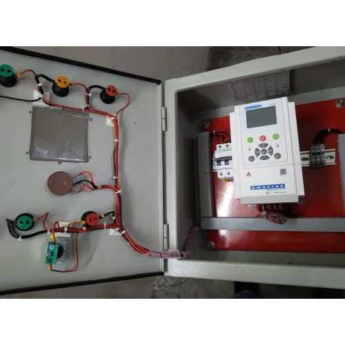Electric VFD Control Panel - Metal Base, Painted Finish | Durable Metal Construction